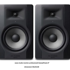 casse M-audio BX-8