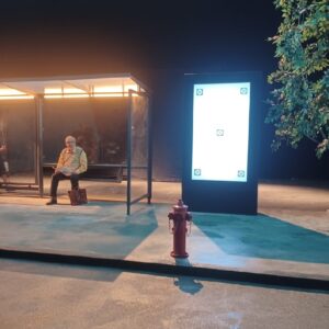 totem fermata bus ATM Milano