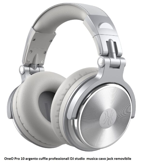 cuffie professionali dj one pro 10 silver