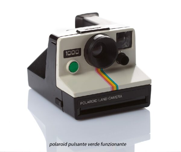 polaroid bottone verde
