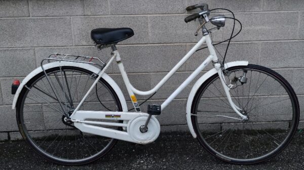 bicicletta olanda bianca