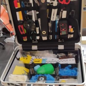 valigetta trolley rilievi forensi