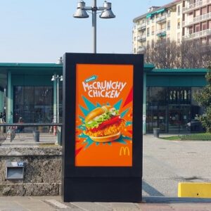 TOTEM BILLBOARD PUBBLICITARIO GRANDE SCHERMO